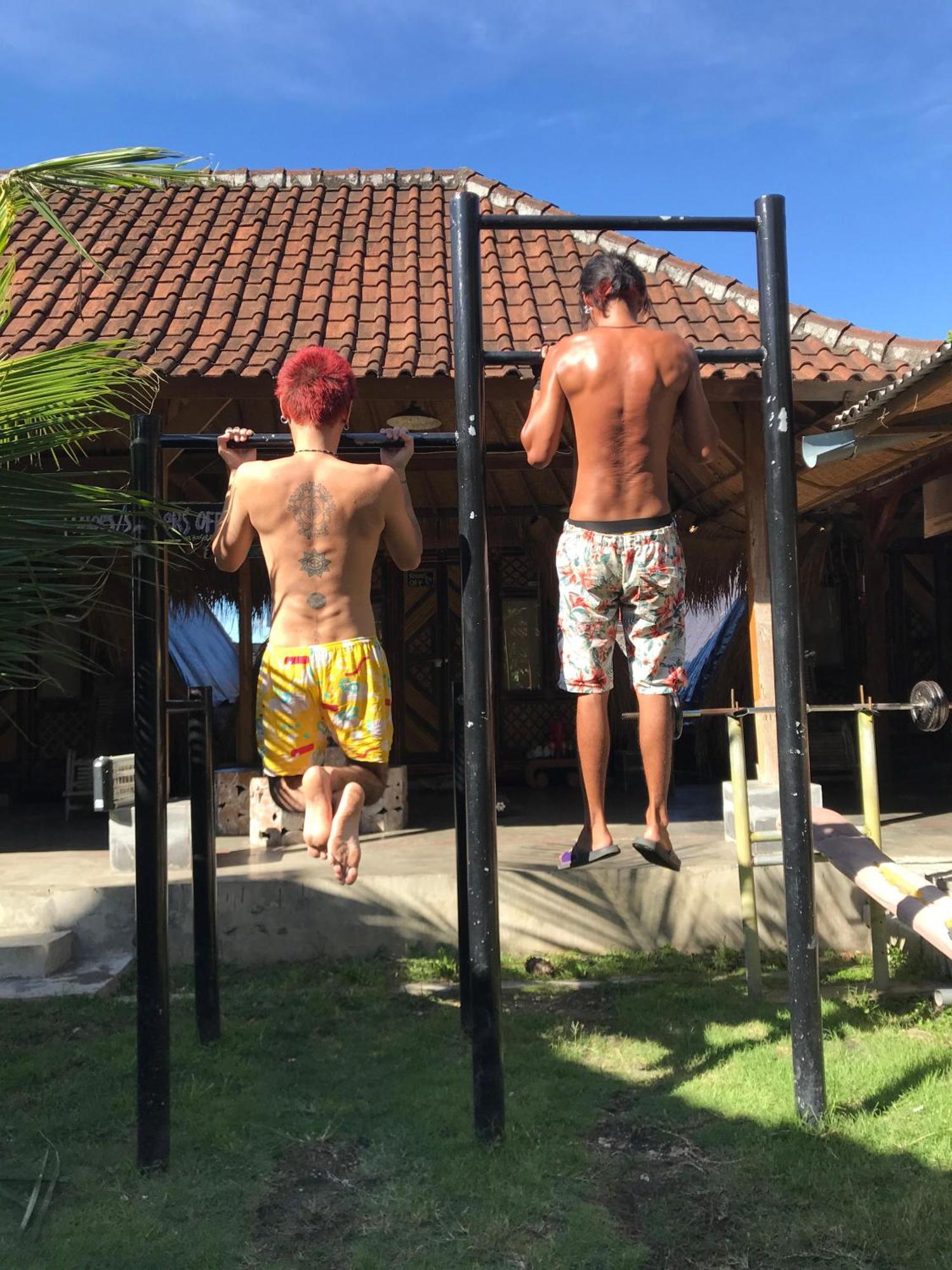 Da Housetel Kuta Hostel Kuta Lombok Kültér fotó